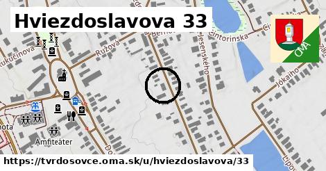 Hviezdoslavova 33, Tvrdošovce