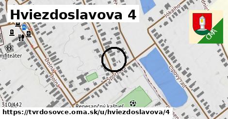 Hviezdoslavova 4, Tvrdošovce