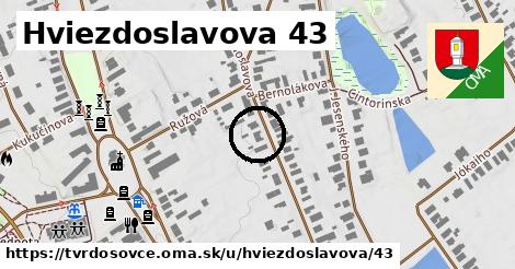 Hviezdoslavova 43, Tvrdošovce