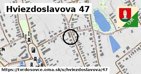 Hviezdoslavova 47, Tvrdošovce