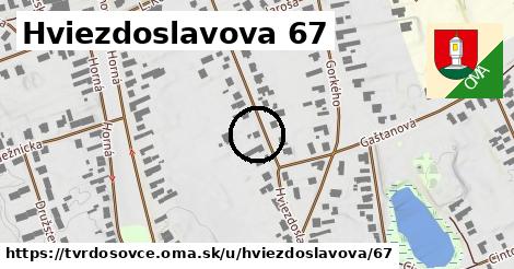 Hviezdoslavova 67, Tvrdošovce