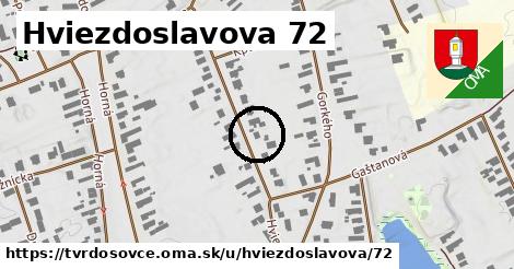 Hviezdoslavova 72, Tvrdošovce