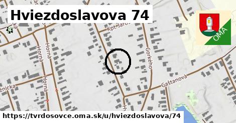 Hviezdoslavova 74, Tvrdošovce