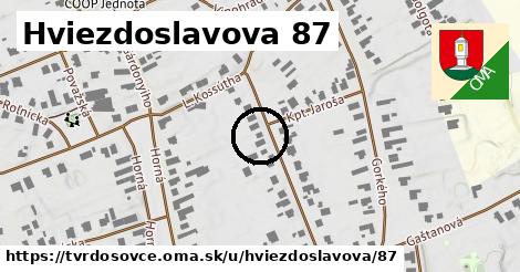 Hviezdoslavova 87, Tvrdošovce