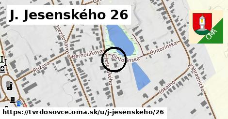 J. Jesenského 26, Tvrdošovce