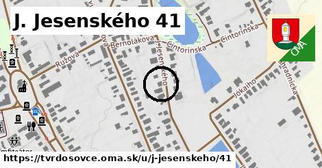 J. Jesenského 41, Tvrdošovce