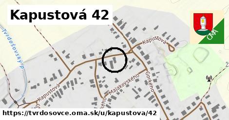 Kapustová 42, Tvrdošovce