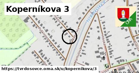 Koperníkova 3, Tvrdošovce