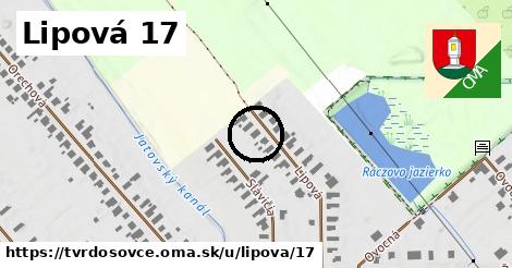 Lipová 17, Tvrdošovce