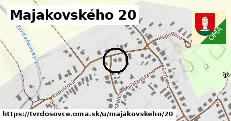 Majakovského 20, Tvrdošovce