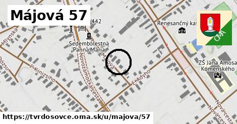 Májová 57, Tvrdošovce