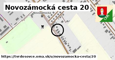 Novozámocká cesta 20, Tvrdošovce