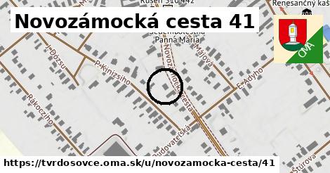 Novozámocká cesta 41, Tvrdošovce