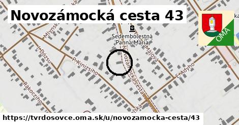 Novozámocká cesta 43, Tvrdošovce