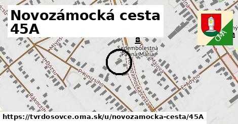 Novozámocká cesta 45A, Tvrdošovce