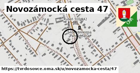 Novozámocká cesta 47, Tvrdošovce