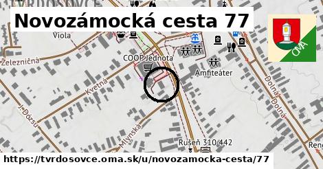 Novozámocká cesta 77, Tvrdošovce