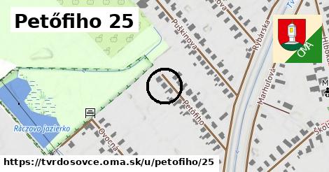 Petőfiho 25, Tvrdošovce