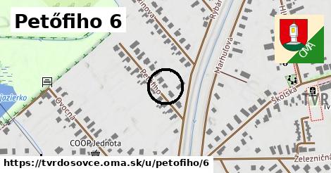 Petőfiho 6, Tvrdošovce