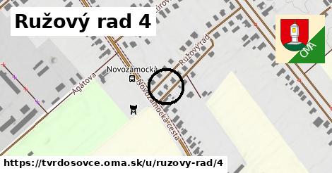 Ružový rad 4, Tvrdošovce