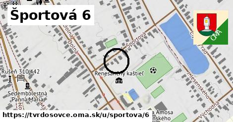 Športová 6, Tvrdošovce