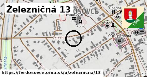 Železničná 13, Tvrdošovce