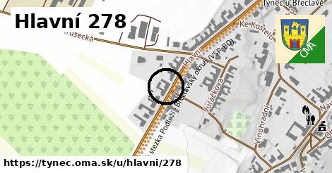 Hlavní 278, Týnec