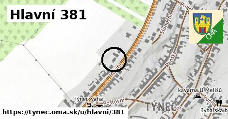 Hlavní 381, Týnec