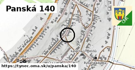Panská 140, Týnec