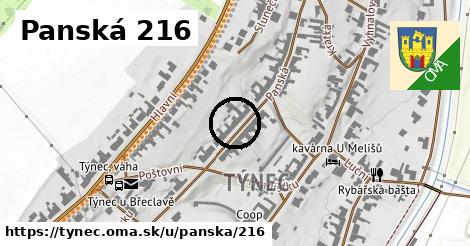 Panská 216, Týnec