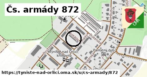 Čs. armády 872, Týniště nad Orlicí