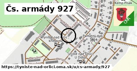 Čs. armády 927, Týniště nad Orlicí