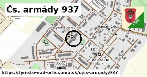 Čs. armády 937, Týniště nad Orlicí