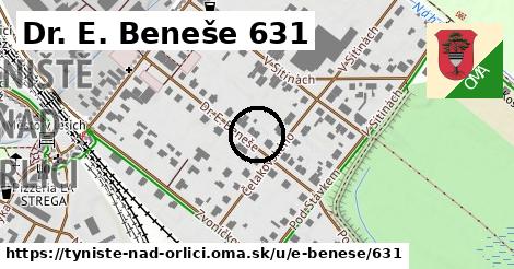 Dr. E. Beneše 631, Týniště nad Orlicí