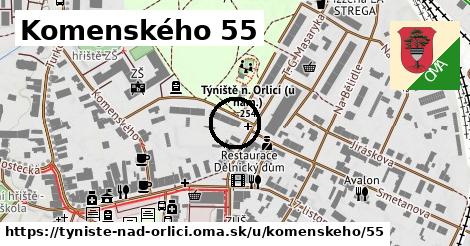 Komenského 55, Týniště nad Orlicí