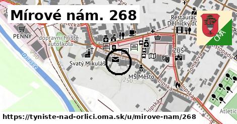 Mírové nám. 268, Týniště nad Orlicí