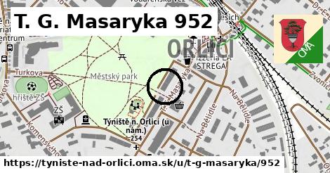 T. G. Masaryka 952, Týniště nad Orlicí