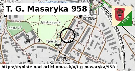 T. G. Masaryka 958, Týniště nad Orlicí