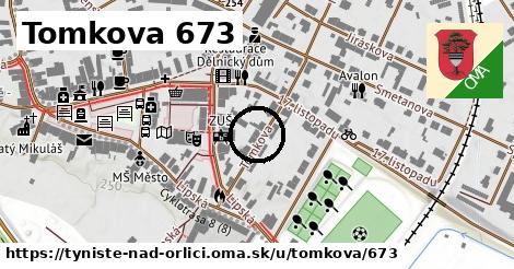 Tomkova 673, Týniště nad Orlicí