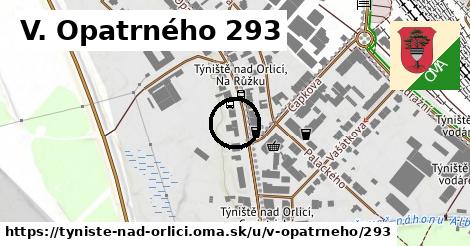 V. Opatrného 293, Týniště nad Orlicí