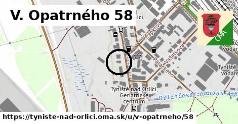 V. Opatrného 58, Týniště nad Orlicí