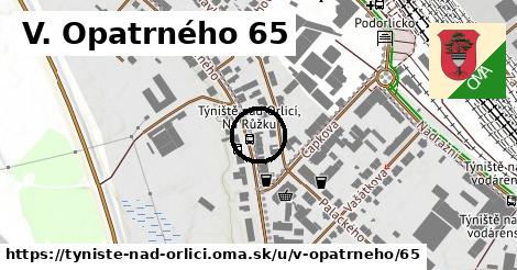 V. Opatrného 65, Týniště nad Orlicí