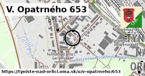 V. Opatrného 653, Týniště nad Orlicí