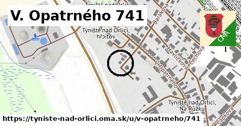 V. Opatrného 741, Týniště nad Orlicí