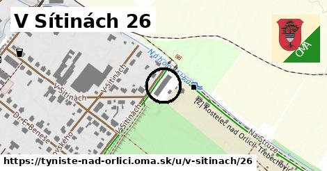 V Sítinách 26, Týniště nad Orlicí