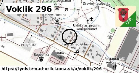 Voklik 296, Týniště nad Orlicí