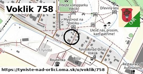 Voklik 758, Týniště nad Orlicí