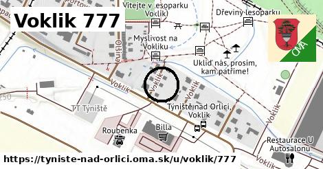 Voklik 777, Týniště nad Orlicí