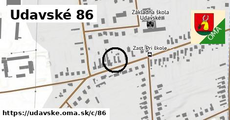 Udavské <span class="supisne">86</span>