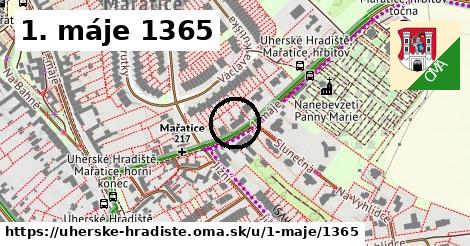 1. máje 1365, Uherské Hradiště